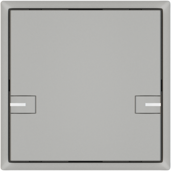 Pulsante KNX RGB EDIZIO.liv SNAPFIX® sensore temp.RGB-LED 1× com.2T grc 