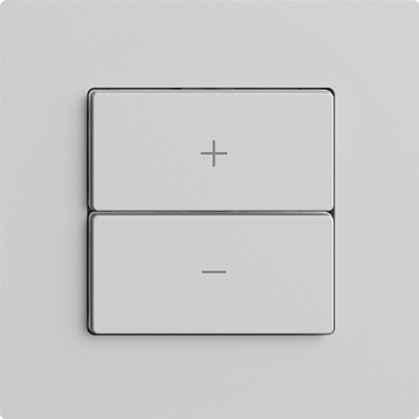 Dimmer Uni-LED 1K/2T Edue Wiser hellgrau 