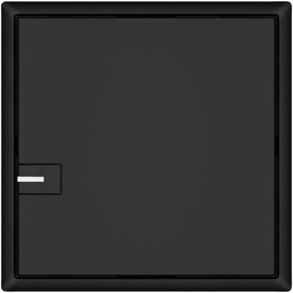 KNX-Taster RGB EDIZIO.liv SNAPFIX® Temperaturfüh.RGB-LED 1×T 1-Tbed.sz 