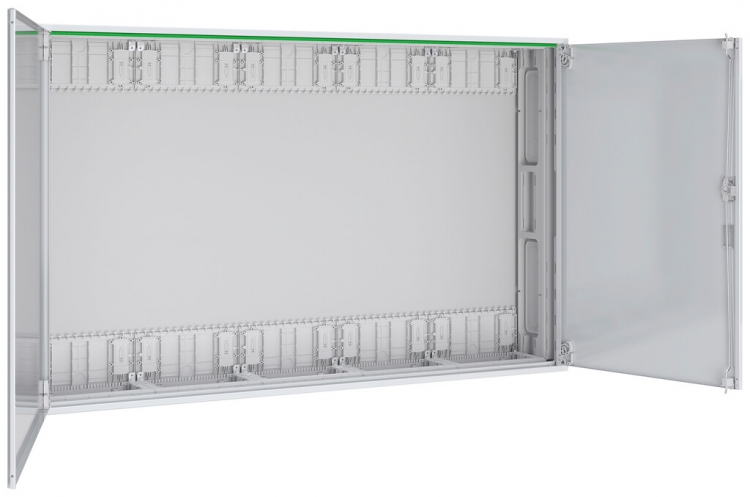 Coffret mural PrismaSeT XL IP44 a.porte 1300×800×210mm 5 rangées 5 rangées 