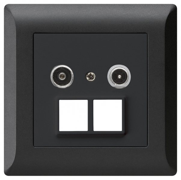 Presa multimedia INC kallysto.line R/TV 23dB 2GHz nero 