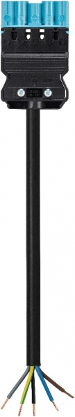 Cavo di raccordo Wieland 1m 5L blu 