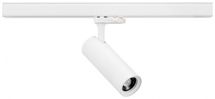 Projecteur LED Sylvania Lenzo Small 15W 1000lm 930 VAR 3ph 15°…50° Ø60 blanc 