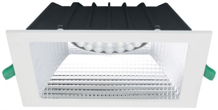 Downlight LED Sylvania Insaver Slim IP44 20W 2500lm 840 70° DALI 217×217mm 