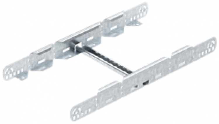 Éclisse multifonction BET 60×400mm p.échelle d.câbles zin.à chaud p.im. 