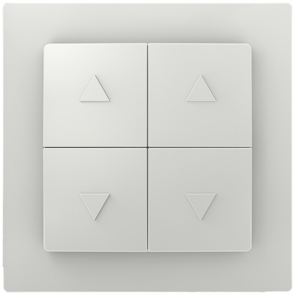 Kit di montaggio Sidus p.interrutore/contatto p.tapparelle 2-canale, ZE, bi 