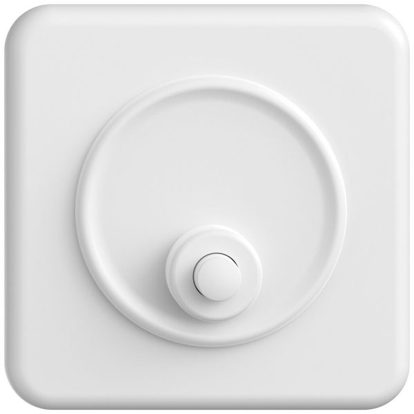 Pulsante di suoneria INC STANDARDdue SNAPFIX® 6A 250V bi 