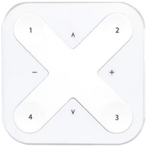 AP-RF-Wandsender Xpress YMOCA-WWSW-LR, batteriebetrieben, Casambi, weiss 