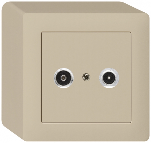 Presa antenna AP kallysto R/TV 23dB 2GHz beige 