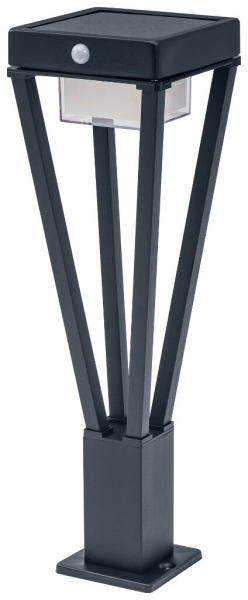 Paletto luminoso LED LDV ENDURA STYLE SOL 6W 550lm 830 500mm PIR alum.antracite 