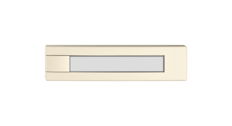 Pulsante 1/4 EDIZIO.liv SNAPFIX® p.KNX&UNI s.LED c.targ.comando 1 tasto cr 