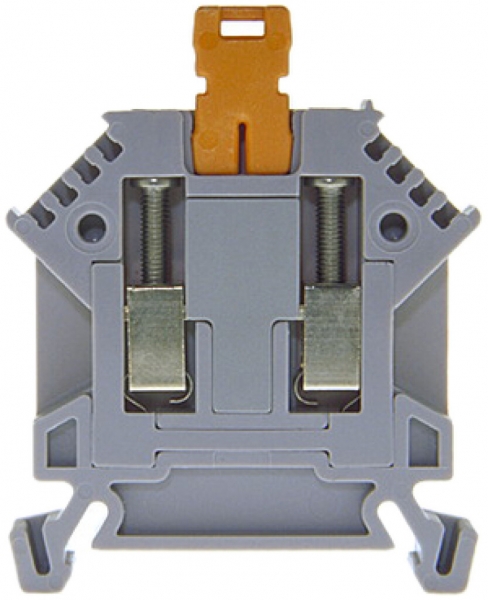 Morsetto sezionatore a coltello Woertz 0.5…2.5mm² 24A 800V vite 1×2 TH35/G32 gr 