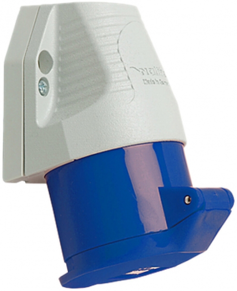 Prise murale AP CEEtyp 4L 16A IP44, 9h 