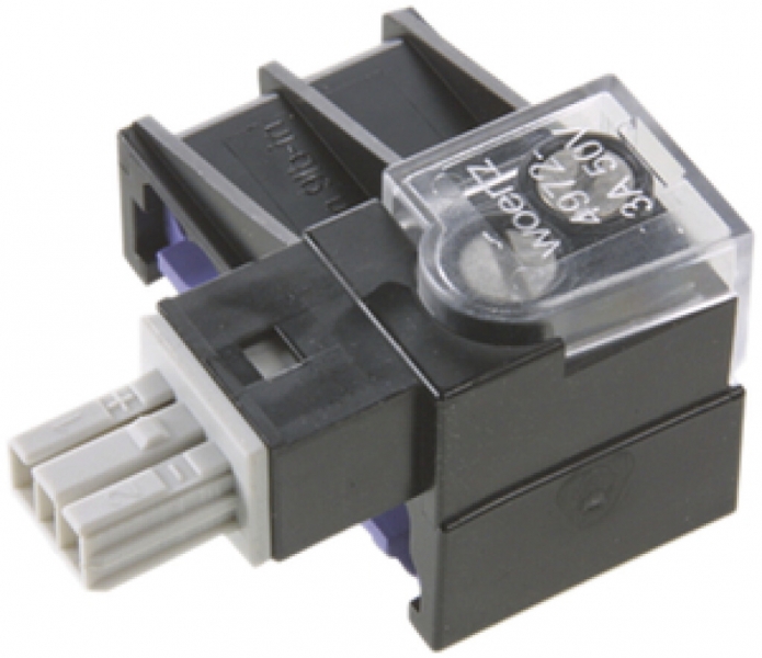 Scatola di derivazione Woertz per cavo piatto Combi/DALI 2P-bus codice Woertz 