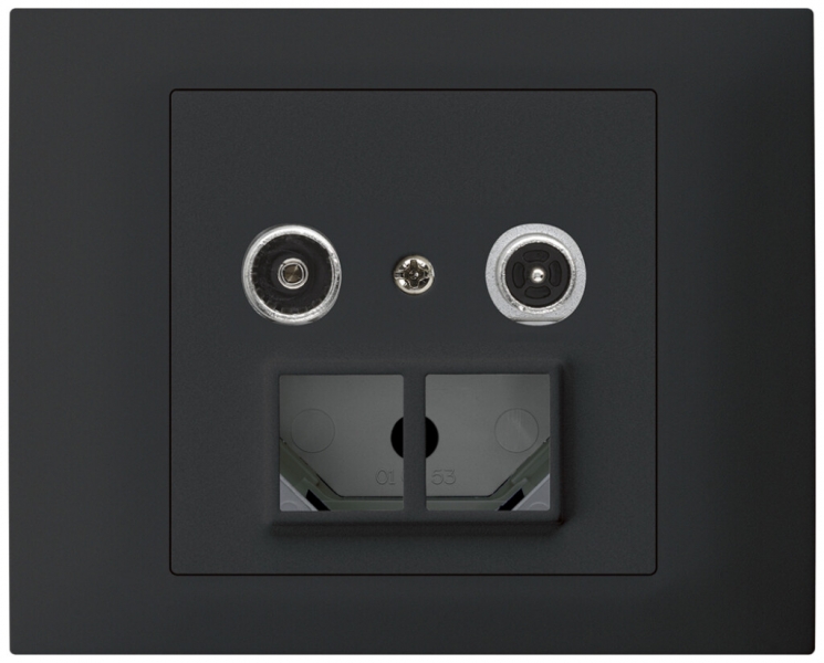 EB-Multimediadose kallysto R-TV mit EB-Dose G3 Bauart T 14dB 2GHz schwarz 