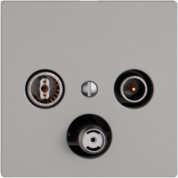 Prise antenne TV-R-SAT EDIZIO.liv SNAPFIX® DB52 prise de dérivation grc 