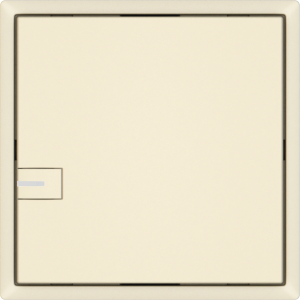 Poussoir universel EDIZIO.liv UNI SNAPFIX® 12…48V a.LED bleu 1× comm.1T cr 