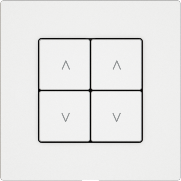 Station sec.stores EDIZIO.liv Wiser SNAPFIX® 2 canaux 4 touches WLAN bc 