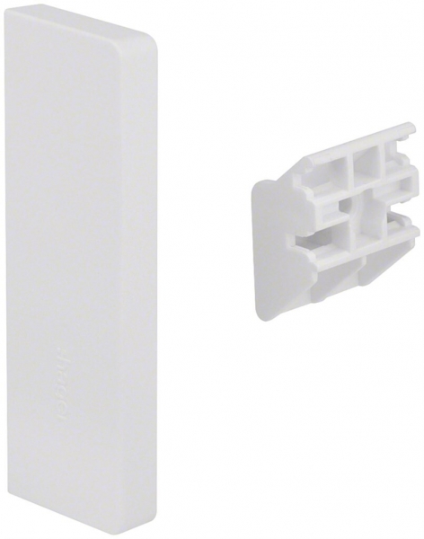 Embout de fermeture tehalit SL20080 avec lèvre flexible, blanc trafic 