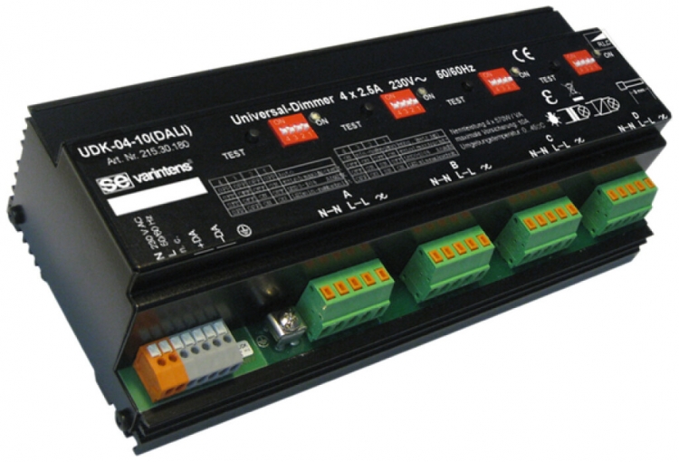 Varialuce universale AMD UDK-04-10 (DALI) 4×570W IP20 