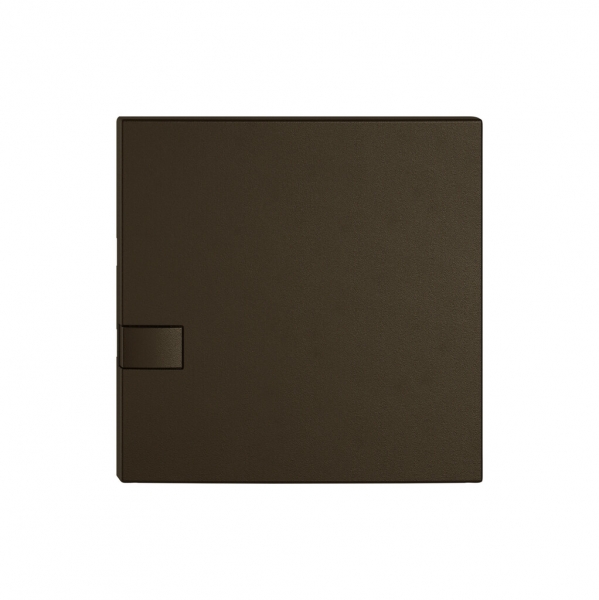 Pulsante 1/1 EDIZIO.liv SNAPFIX® p.KNX&UNI s.LED comando a 1 tasto ma 