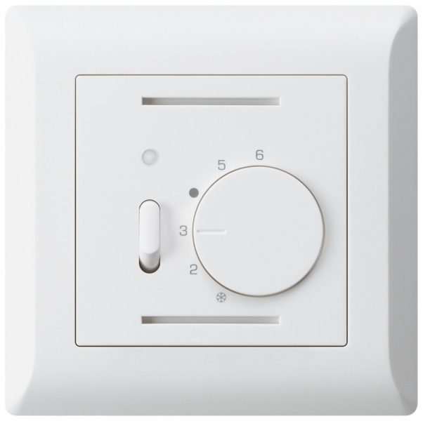 Thermostate d'ambiance ENC kallysto.line blanc avec interrupteur 