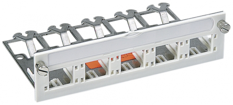 Elemento universale vuoto 5×1 port freenet grigio chiaro 