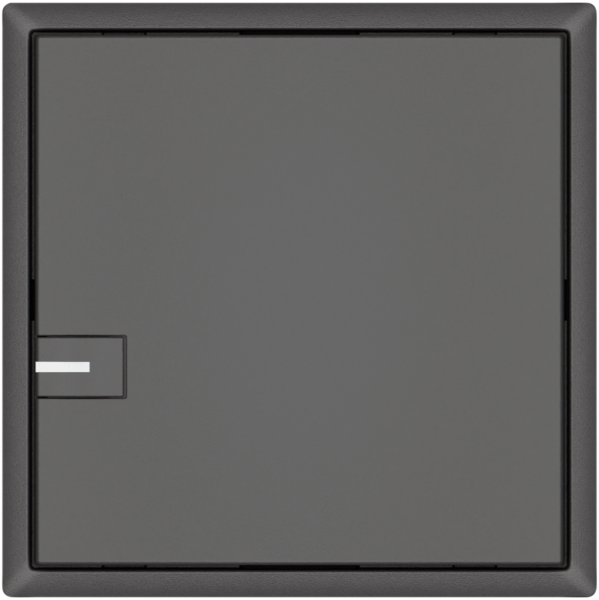 Poussoir KNX RGB EDIZIO.liv SNAPFIX® capteur temp.RGB-LED 1× comm.1T grf 