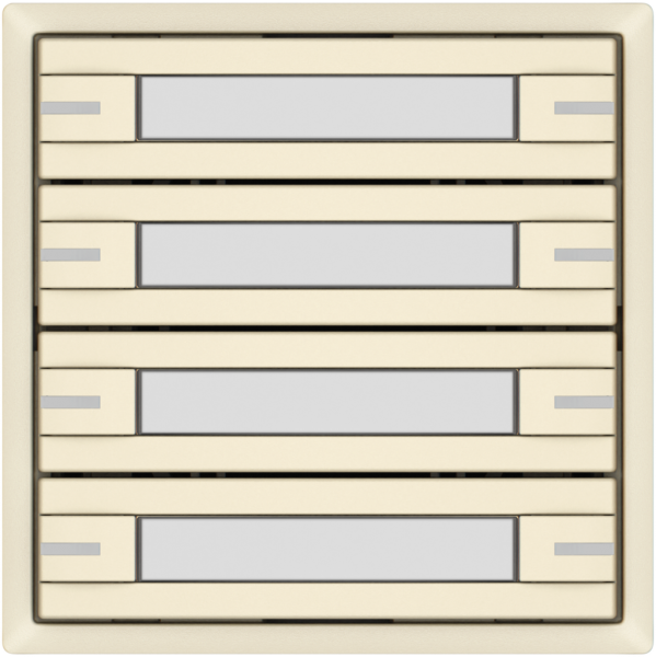 KNX-Taster RGB EDIZIO.liv SNAPFIX® Temperaturfüh.RGB-LED Pap.8×T 1-Tbed.cr 