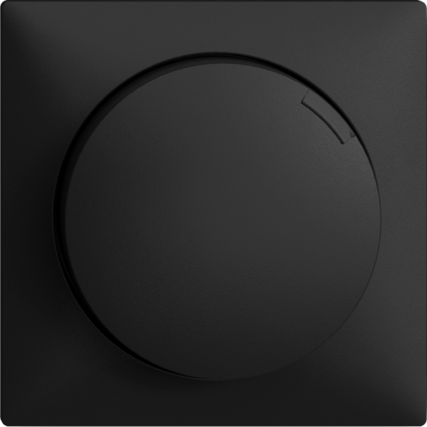 Variateur ENC EDIZIOdue 20…600W coupure de phase descendante noir 