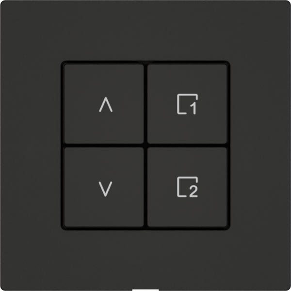 Nebenstelle Storen EDIZIO.liv Wiser SNAPFIX® 1 Szene 4 Tasten sz 