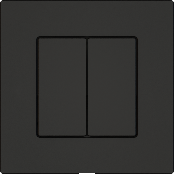 Station sec.interr.EDIZIO.liv Wiser SNAPFIX® 2 canaux 2 touches WLAN no 