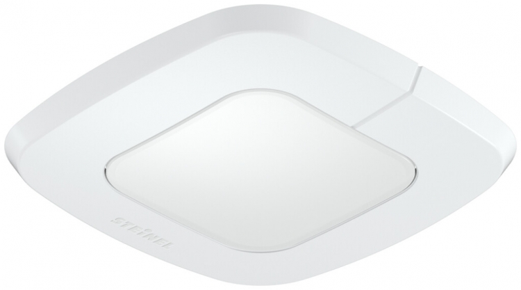 Rilevatore di presenza INC Steinel IR Quattro Slim XS V3 KNX, angolare bianco 