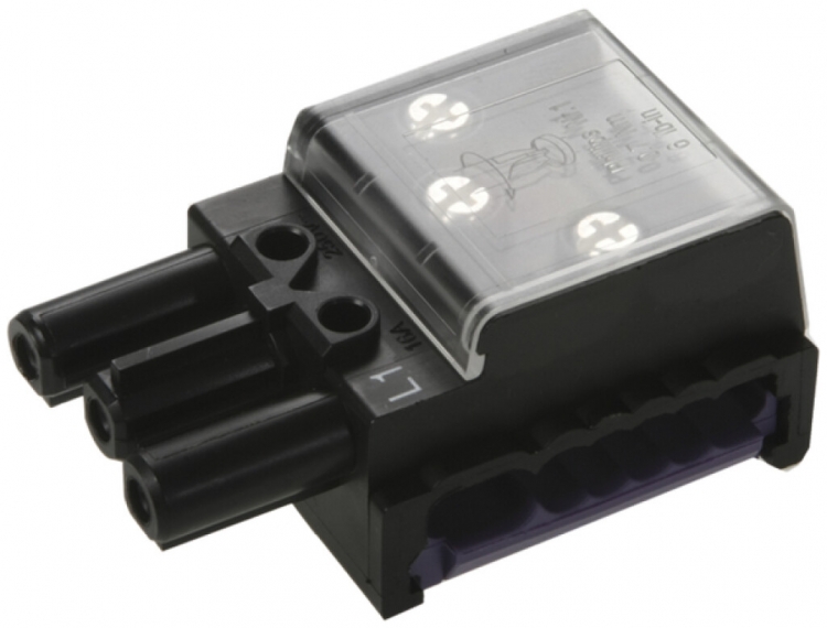 Scatola di derivazione Woertz per cavo piatto Power 5×2.5mm² 3P C1 