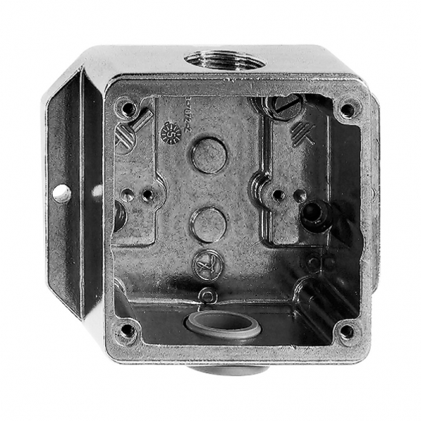 Fondo di scatola AG 2×M20 Al pallinato 