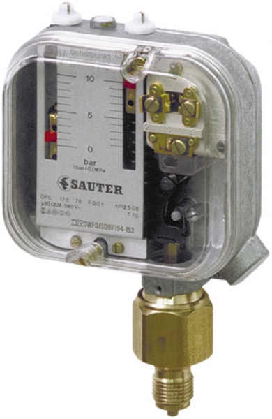 Hygrostat ind.Sauter DFC17B IP44 0…10bar 