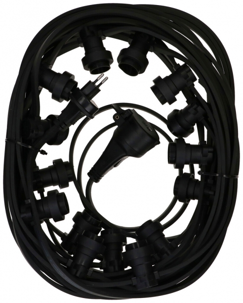 Ghirlanda MH ILLU5X13 230V 2300W 25×E27 26.5m IP44 ne 