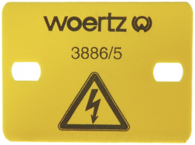 Coprimorsetti per 5 morsetti 4mm² Woertz 