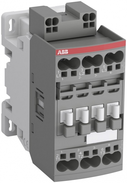 Contattore ABB AF26-30-00K-13 3P 45A/26A (AC-1/AC-3) 100…250VUC Push-In 