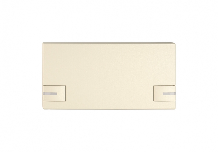 Pulsante 1/2 EDIZIO.liv SNAPFIX® p.KNX&UNI c.LED comando a 2 tasti cr 