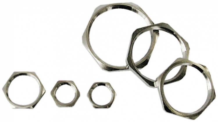 Controdado Plica ottone M16×1.5mm esagonale 