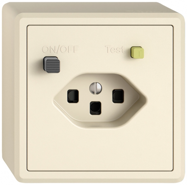 Presa FI AP EDIZIO.liv 1×T23 con shutter cr 