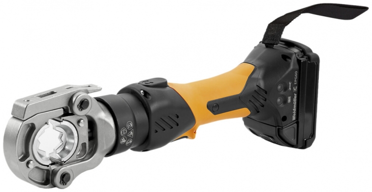 Outil à sertir hydraulique à accu Weidmüller EPG 60 6…300mm² 