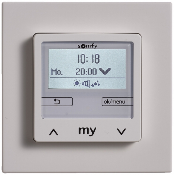 Comando INC Somfy Soliris Smoove Uno, EDIZIOdue, bianco 