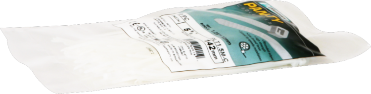 Collier Panduit 3.6×142mm incolore 