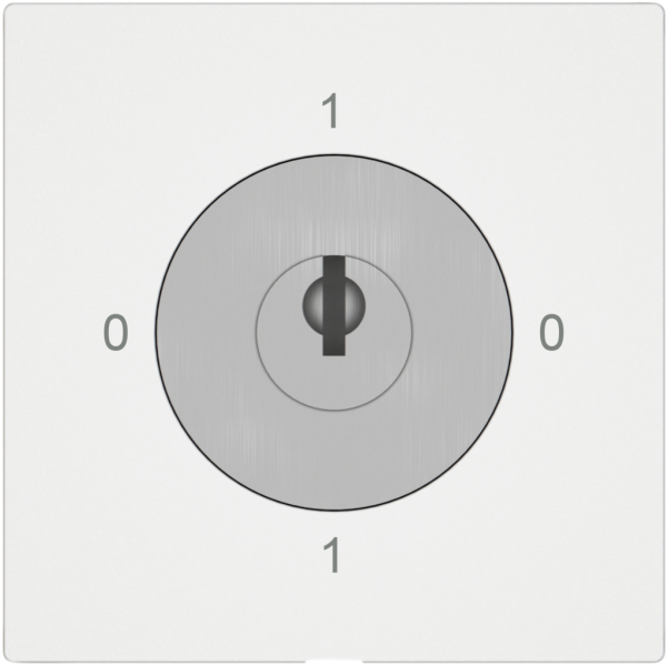 Interruttore rotativo EDIZIO.liv SNAPFIX® interr.0/2L serrature&2 chiavi bi 