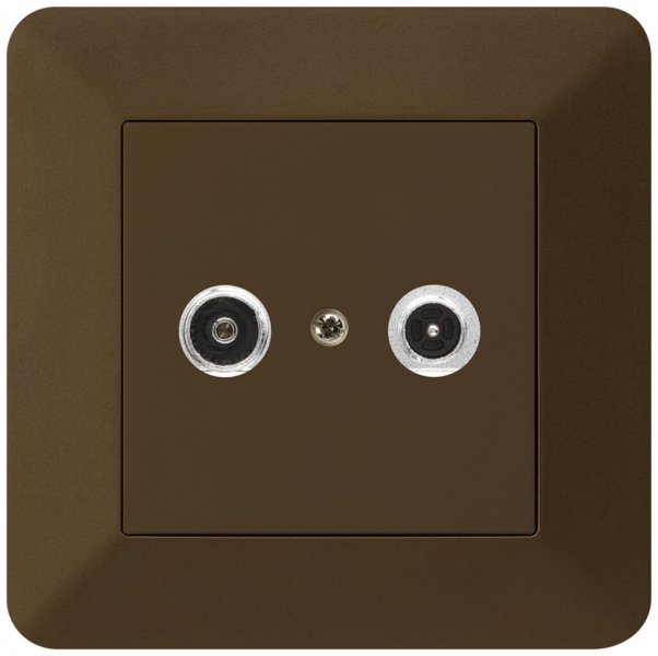 Presa antenna INC kallysto.trend R/TV 19dB 2GHz marrone 