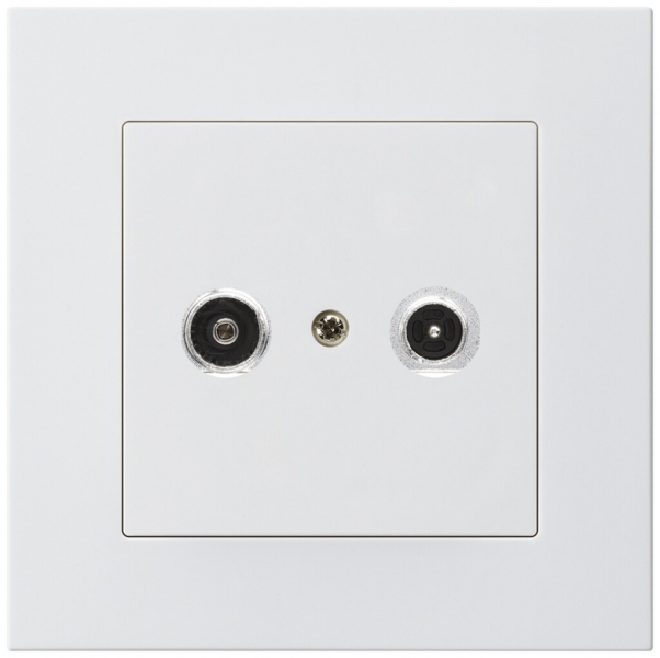 Presa antenna INC kallysto.pro R/TV 19dB 2GHz bianco 