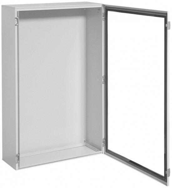 Coffret AP Hager Orion.Plus acier 800×1250×300mm IP65 SKI panneton 2× grc porte 