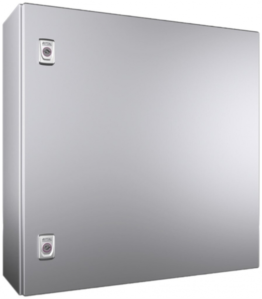 Armoire compacte Rittal AX, 1 porte, IP66, 600×600×210mm, acier fin V2A 
